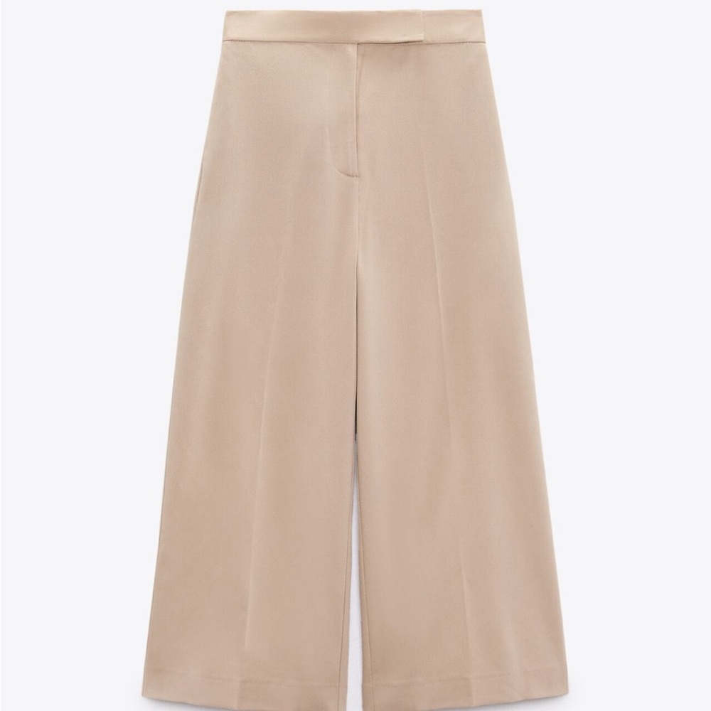 Zara Tan Culottes